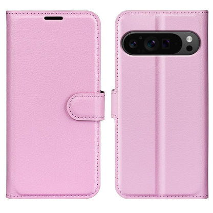 Litchi Texture Horizontal Flip Leather Phone Case with Holder, For Google Pixel 11 Pro XL, For Google Pixel 11 / 11 Pro, For Google Pixel 10 Pro XL, For Google Pixel 10 / 10 Pro, For Google Pixel 9a, For Google Pixel 9 Pro XL, For Google Pixel 9 / 9 Pro