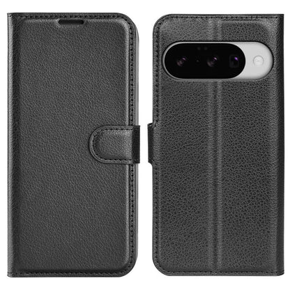 Litchi Texture Horizontal Flip Leather Phone Case with Holder, For Google Pixel 11 Pro XL, For Google Pixel 11 / 11 Pro, For Google Pixel 10 Pro XL, For Google Pixel 10 / 10 Pro, For Google Pixel 9a, For Google Pixel 9 Pro XL, For Google Pixel 9 / 9 Pro