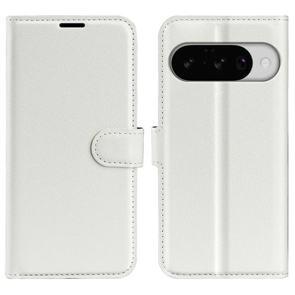 Litchi Texture Horizontal Flip Leather Phone Case with Holder, For Google Pixel 11 Pro XL, For Google Pixel 11 / 11 Pro, For Google Pixel 10 Pro XL, For Google Pixel 10 / 10 Pro, For Google Pixel 9a, For Google Pixel 9 Pro XL, For Google Pixel 9 / 9 Pro