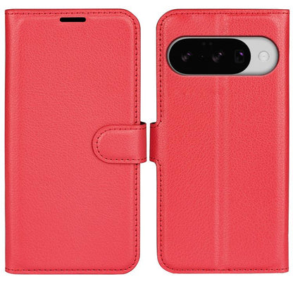 Litchi Texture Horizontal Flip Leather Phone Case with Holder, For Google Pixel 11 Pro XL, For Google Pixel 11 / 11 Pro, For Google Pixel 10 Pro XL, For Google Pixel 10 / 10 Pro, For Google Pixel 9a, For Google Pixel 9 Pro XL, For Google Pixel 9 / 9 Pro