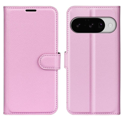 Litchi Texture Horizontal Flip Leather Phone Case with Holder, For Google Pixel 11 Pro XL, For Google Pixel 11 / 11 Pro, For Google Pixel 10 Pro XL, For Google Pixel 10 / 10 Pro, For Google Pixel 9a, For Google Pixel 9 Pro XL, For Google Pixel 9 / 9 Pro