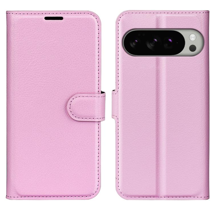 Litchi Texture Horizontal Flip Leather Phone Case with Holder, For Google Pixel 11 Pro XL, For Google Pixel 11 / 11 Pro, For Google Pixel 10 Pro XL, For Google Pixel 10 / 10 Pro, For Google Pixel 9a, For Google Pixel 9 Pro XL, For Google Pixel 9 / 9 Pro