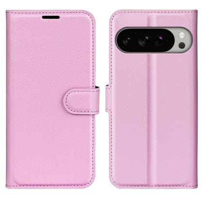 Litchi Texture Horizontal Flip Leather Phone Case with Holder, For Google Pixel 11 Pro XL, For Google Pixel 11 / 11 Pro, For Google Pixel 10 Pro XL, For Google Pixel 10 / 10 Pro, For Google Pixel 9a, For Google Pixel 9 Pro XL, For Google Pixel 9 / 9 Pro