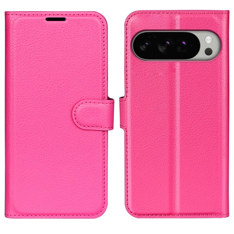Litchi Texture Horizontal Flip Leather Phone Case with Holder, For Google Pixel 11 Pro XL, For Google Pixel 11 / 11 Pro, For Google Pixel 10 Pro XL, For Google Pixel 10 / 10 Pro, For Google Pixel 9a, For Google Pixel 9 Pro XL, For Google Pixel 9 / 9 Pro