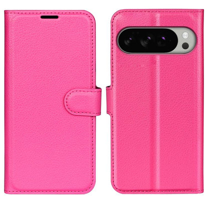 Litchi Texture Horizontal Flip Leather Phone Case with Holder, For Google Pixel 11 Pro XL, For Google Pixel 11 / 11 Pro, For Google Pixel 10 Pro XL, For Google Pixel 10 / 10 Pro, For Google Pixel 9a, For Google Pixel 9 Pro XL, For Google Pixel 9 / 9 Pro