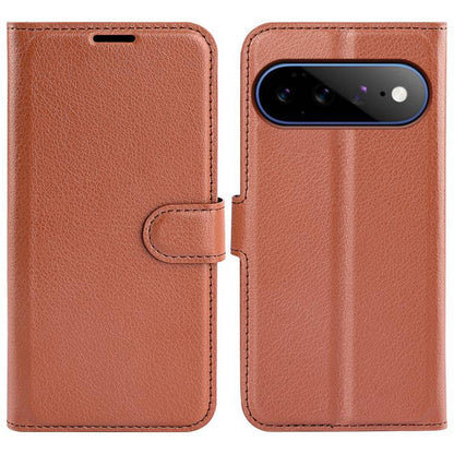 Litchi Texture Horizontal Flip Leather Phone Case with Holder, For Google Pixel 11 Pro XL, For Google Pixel 11 / 11 Pro, For Google Pixel 10 Pro XL, For Google Pixel 10 / 10 Pro, For Google Pixel 9a, For Google Pixel 9 Pro XL, For Google Pixel 9 / 9 Pro