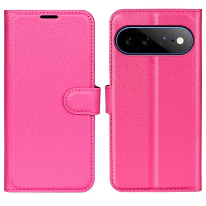Litchi Texture Horizontal Flip Leather Phone Case with Holder, For Google Pixel 11 Pro XL, For Google Pixel 11 / 11 Pro, For Google Pixel 10 Pro XL, For Google Pixel 10 / 10 Pro, For Google Pixel 9a, For Google Pixel 9 Pro XL, For Google Pixel 9 / 9 Pro