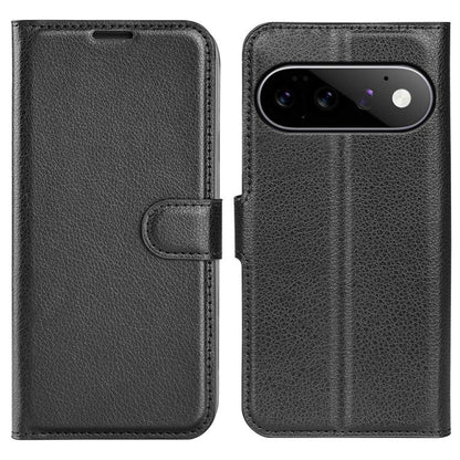 Litchi Texture Horizontal Flip Leather Phone Case with Holder, For Google Pixel 11 Pro XL, For Google Pixel 11 / 11 Pro, For Google Pixel 10 Pro XL, For Google Pixel 10 / 10 Pro, For Google Pixel 9a, For Google Pixel 9 Pro XL, For Google Pixel 9 / 9 Pro