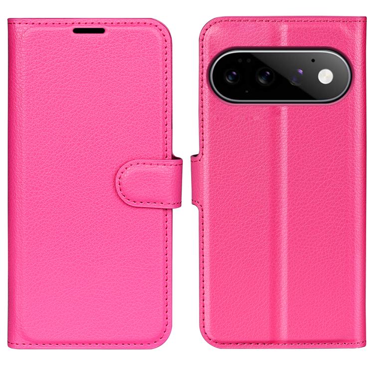 Litchi Texture Horizontal Flip Leather Phone Case with Holder, For Google Pixel 11 Pro XL, For Google Pixel 11 / 11 Pro, For Google Pixel 10 Pro XL, For Google Pixel 10 / 10 Pro, For Google Pixel 9a, For Google Pixel 9 Pro XL, For Google Pixel 9 / 9 Pro