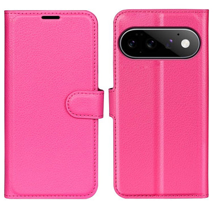 Litchi Texture Horizontal Flip Leather Phone Case with Holder, For Google Pixel 11 Pro XL, For Google Pixel 11 / 11 Pro, For Google Pixel 10 Pro XL, For Google Pixel 10 / 10 Pro, For Google Pixel 9a, For Google Pixel 9 Pro XL, For Google Pixel 9 / 9 Pro