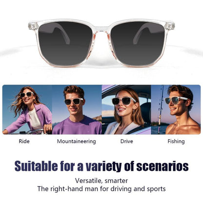 GS03 Smart Glasses, Support AI Smart Chip / Outdoor Sports / Bluetooth Call / Remote Control Photography