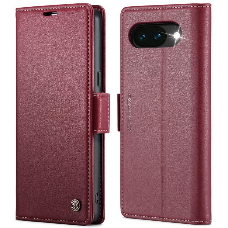 CaseMe 023 Butterfly Buckle Litchi Texture RFID Anti-theft Leather Phone Case, For Google Pixel 11 Pro XL, For Google Pixel 11 / 11 Pro, For Google Pixel 10a, For Google Pixel 9a