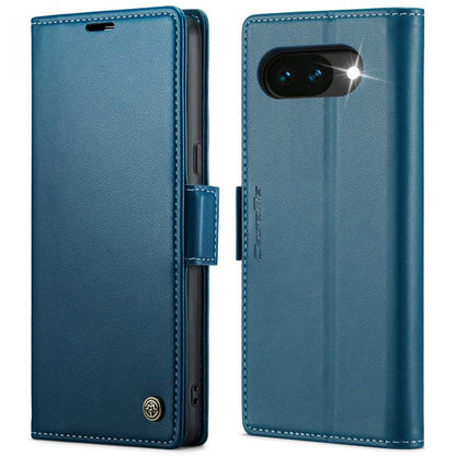 CaseMe 023 Butterfly Buckle Litchi Texture RFID Anti-theft Leather Phone Case, For Google Pixel 11 Pro XL, For Google Pixel 11 / 11 Pro, For Google Pixel 10a, For Google Pixel 9a