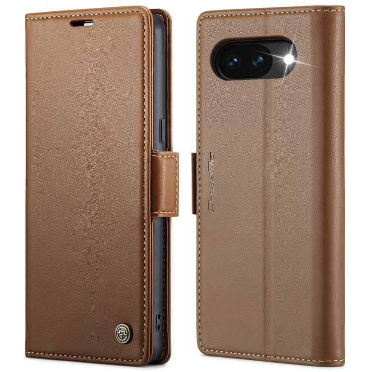 CaseMe 023 Butterfly Buckle Litchi Texture RFID Anti-theft Leather Phone Case, For Google Pixel 11 Pro XL, For Google Pixel 11 / 11 Pro, For Google Pixel 10a, For Google Pixel 9a