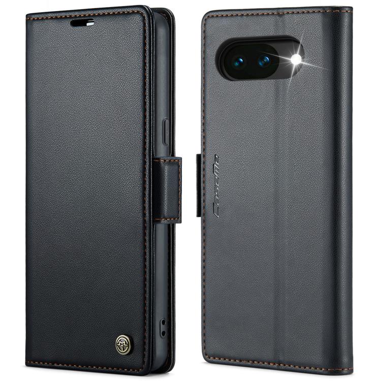 CaseMe 023 Butterfly Buckle Litchi Texture RFID Anti-theft Leather Phone Case, For Google Pixel 11 Pro XL, For Google Pixel 11 / 11 Pro, For Google Pixel 10a, For Google Pixel 9a