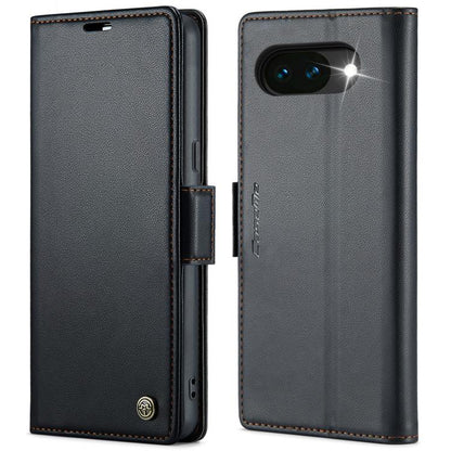 CaseMe 023 Butterfly Buckle Litchi Texture RFID Anti-theft Leather Phone Case, For Google Pixel 11 Pro XL, For Google Pixel 11 / 11 Pro, For Google Pixel 10a, For Google Pixel 9a