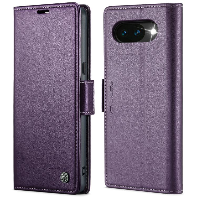 CaseMe 023 Butterfly Buckle Litchi Texture RFID Anti-theft Leather Phone Case, For Google Pixel 11 Pro XL, For Google Pixel 11 / 11 Pro, For Google Pixel 10a, For Google Pixel 9a