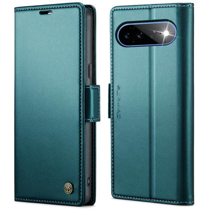 CaseMe 023 Butterfly Buckle Litchi Texture RFID Anti-theft Leather Phone Case, For Google Pixel 11 Pro XL, For Google Pixel 11 / 11 Pro, For Google Pixel 10a, For Google Pixel 9a