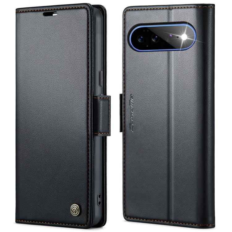 CaseMe 023 Butterfly Buckle Litchi Texture RFID Anti-theft Leather Phone Case, For Google Pixel 11 Pro XL, For Google Pixel 11 / 11 Pro, For Google Pixel 10a, For Google Pixel 9a