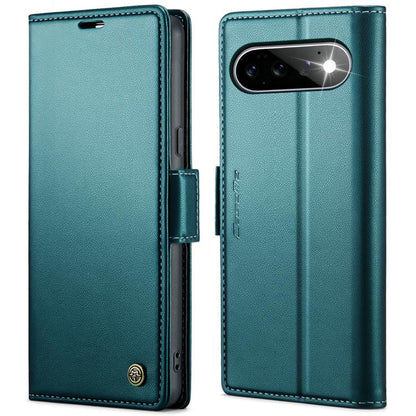 CaseMe 023 Butterfly Buckle Litchi Texture RFID Anti-theft Leather Phone Case, For Google Pixel 11 Pro XL, For Google Pixel 11 / 11 Pro, For Google Pixel 10a, For Google Pixel 9a