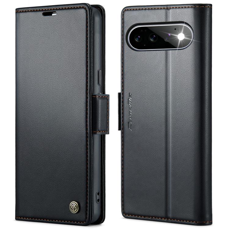 CaseMe 023 Butterfly Buckle Litchi Texture RFID Anti-theft Leather Phone Case, For Google Pixel 11 Pro XL, For Google Pixel 11 / 11 Pro, For Google Pixel 10a, For Google Pixel 9a