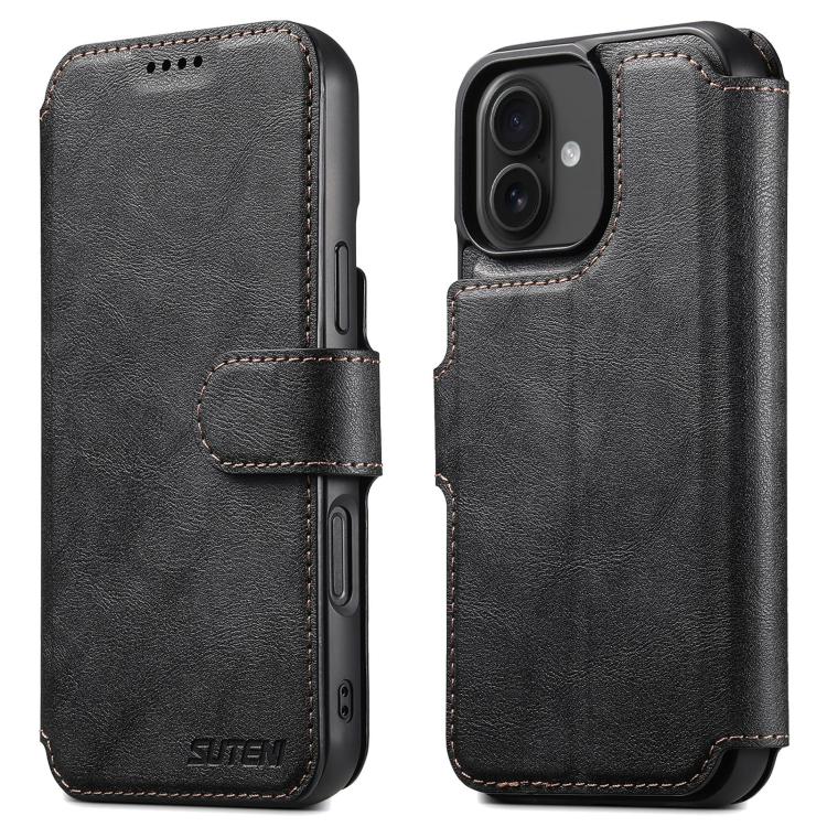 Suteni Q05 2-in-1 Multi-function Detachable Wallet MagSafe Phone Case