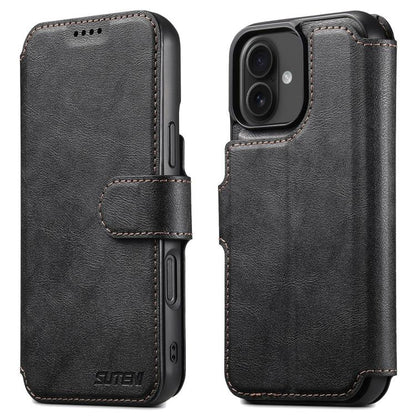 Suteni Q05 2-in-1 Multi-function Detachable Wallet MagSafe Phone Case