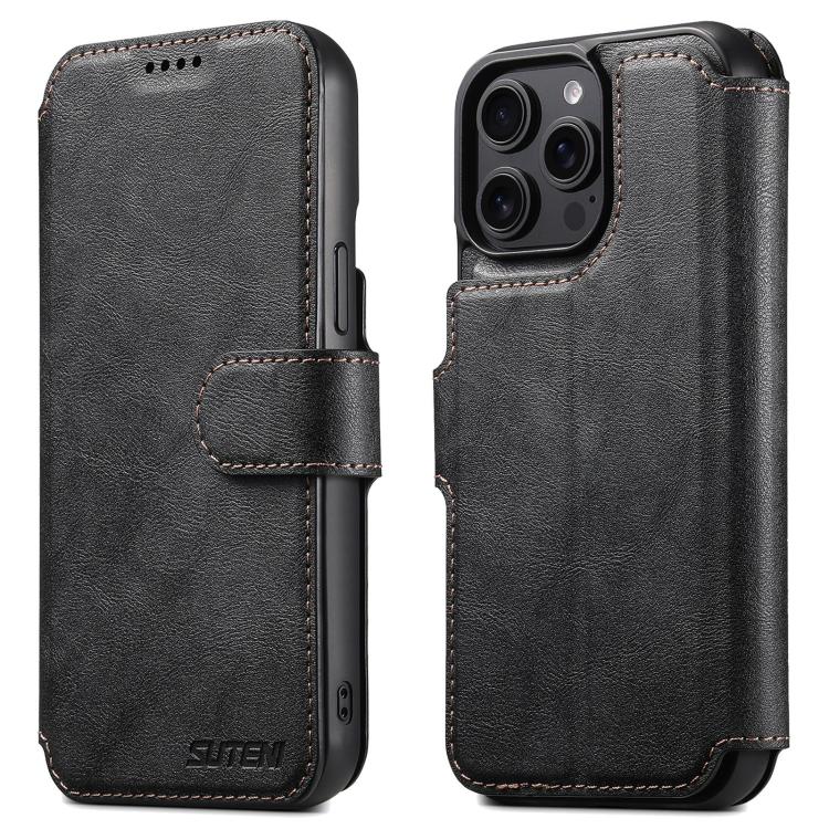 Suteni Q05 2-in-1 Multi-function Detachable Wallet MagSafe Phone Case
