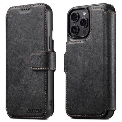 Suteni Q05 2-in-1 Multi-function Detachable Wallet MagSafe Phone Case
