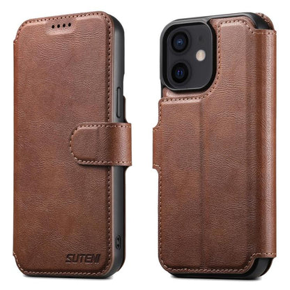 Suteni Q05 2-in-1 Multi-function Detachable Wallet MagSafe Phone Case