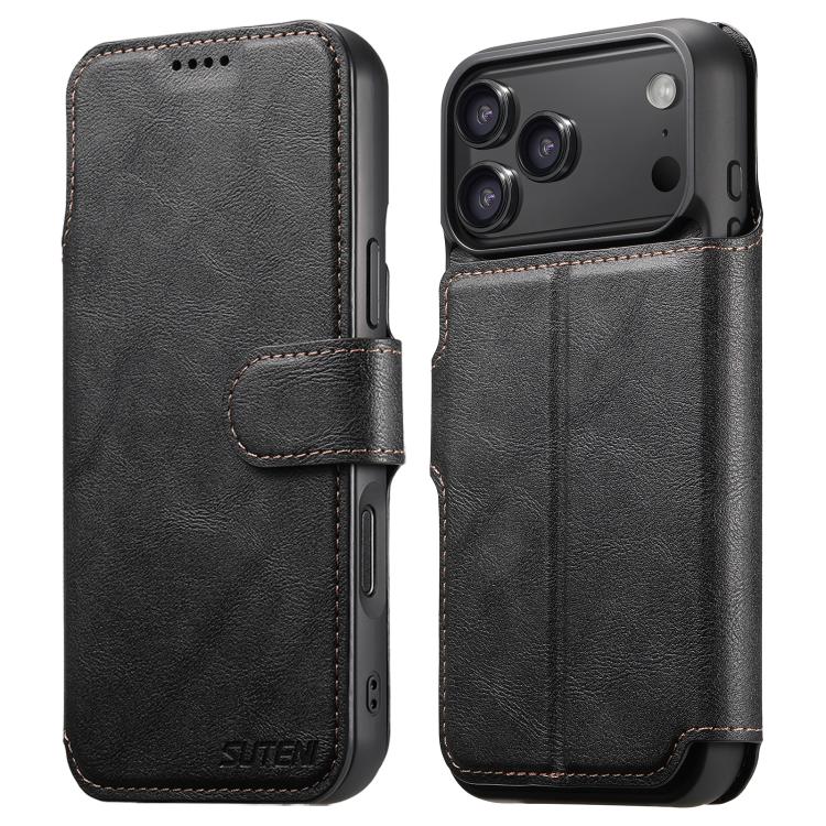 Suteni Q05 2-in-1 Multi-function Detachable Wallet MagSafe Phone Case, For iPhone 18, For iPhone 18 Pro, For iPhone 18 Pro Max, For iPhone 17 Pro Max, For iPhone 17 Pro, For iPhone 17, For iPhone 17 Air, For iPhone 16 Pro Max, For iPhone 16 Pro        ...