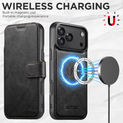 Suteni Q05 2-in-1 Multi-function Detachable Wallet MagSafe Phone Case, For iPhone 18, For iPhone 18 Pro, For iPhone 18 Pro Max, For iPhone 17 Pro Max, For iPhone 17 Pro, For iPhone 17, For iPhone 17 Air, For iPhone 16 Pro Max, For iPhone 16 Pro        ...