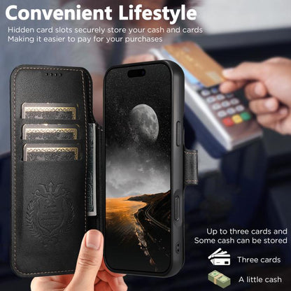 Suteni Q05 2-in-1 Multi-function Detachable Wallet MagSafe Phone Case, For iPhone 18, For iPhone 18 Pro, For iPhone 18 Pro Max, For iPhone 17 Pro Max, For iPhone 17 Pro, For iPhone 17, For iPhone 17 Air, For iPhone 16 Pro Max, For iPhone 16 Pro        ...