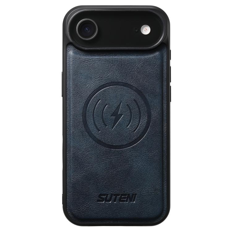 Suteni G5 Cowhide Leather MagSafe Magnetic Phone Case, For iPhone 18, For iPhone 18 Pro, For iPhone 18 Pro Max, For iPhone 17 Pro Max, For iPhone 17 Pro, For iPhone 17, For iPhone Air, For iPhone 16 Pro Max, For iPhone 16 Pro, For iPhone 16 Plus       ...