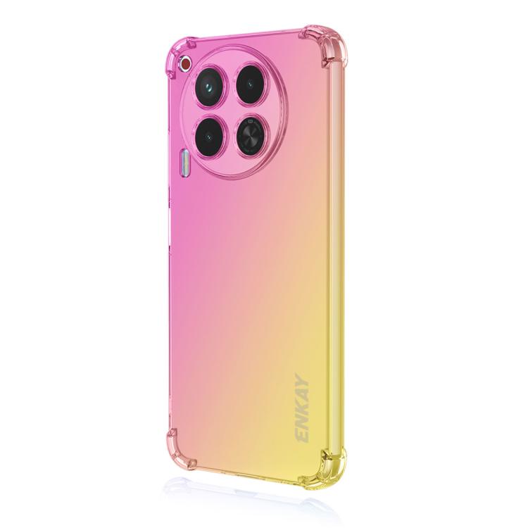 ENKAY Hat-Prince Gradient Airbag TPU Phone Case, For Tecno Spark 30 Pro 4G, For Tecno Spark 30 4G, For Tecno Spark 30C 4G, For Tecno Camon 30 Premier 5G, For Tecno Pova 6 5G, For Tecno Camon 30 4G, For Tecno Spark 20 Pro+ 4G, For Tecno Pova 5 4G       ...