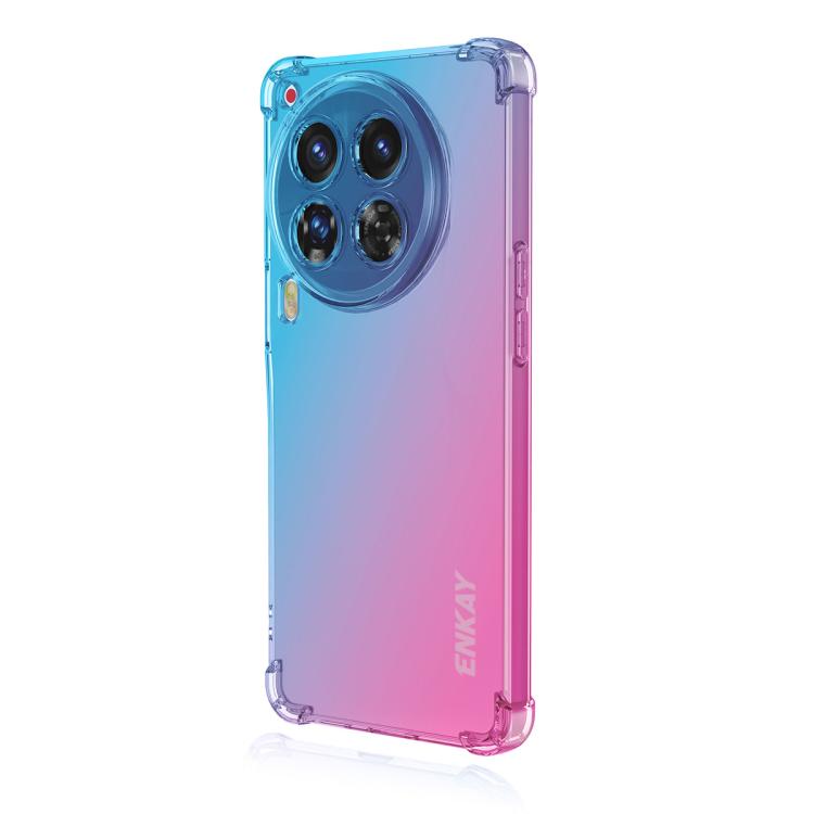 ENKAY Hat-Prince Gradient Airbag TPU Phone Case, For Tecno Spark 30 Pro 4G, For Tecno Spark 30 4G, For Tecno Spark 30C 4G, For Tecno Camon 30 Premier 5G, For Tecno Pova 6 5G, For Tecno Camon 30 4G, For Tecno Spark 20 Pro+ 4G, For Tecno Pova 5 4G       ...