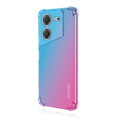ENKAY Hat-Prince Gradient Airbag TPU Phone Case, For Tecno Spark 30 Pro 4G, For Tecno Spark 30 4G, For Tecno Spark 30C 4G, For Tecno Camon 30 Premier 5G, For Tecno Pova 6 5G, For Tecno Camon 30 4G, For Tecno Spark 20 Pro+ 4G, For Tecno Pova 5 4G       ...