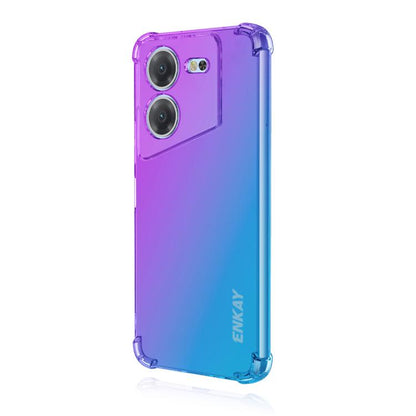 ENKAY Hat-Prince Gradient Airbag TPU Phone Case, For Tecno Spark 30 Pro 4G, For Tecno Spark 30 4G, For Tecno Spark 30C 4G, For Tecno Camon 30 Premier 5G, For Tecno Pova 6 5G, For Tecno Camon 30 4G, For Tecno Spark 20 Pro+ 4G, For Tecno Pova 5 4G       ...
