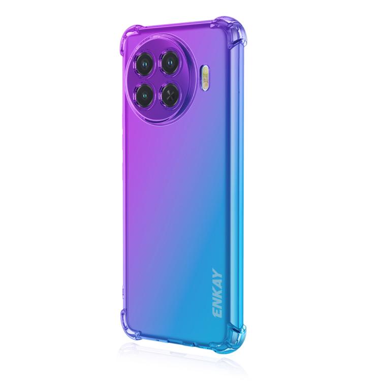 ENKAY Hat-Prince Gradient Airbag TPU Phone Case, For Tecno Spark 30 Pro 4G, For Tecno Spark 30 4G, For Tecno Spark 30C 4G, For Tecno Camon 30 Premier 5G, For Tecno Pova 6 5G, For Tecno Camon 30 4G, For Tecno Spark 20 Pro+ 4G, For Tecno Pova 5 4G       ...