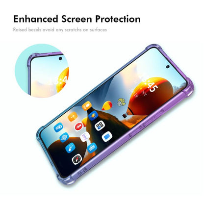 ENKAY Hat-Prince Gradient Airbag TPU Phone Case, For Tecno Spark 30 Pro 4G, For Tecno Spark 30 4G, For Tecno Spark 30C 4G, For Tecno Camon 30 Premier 5G, For Tecno Pova 6 5G, For Tecno Camon 30 4G, For Tecno Spark 20 Pro+ 4G, For Tecno Pova 5 4G       ...