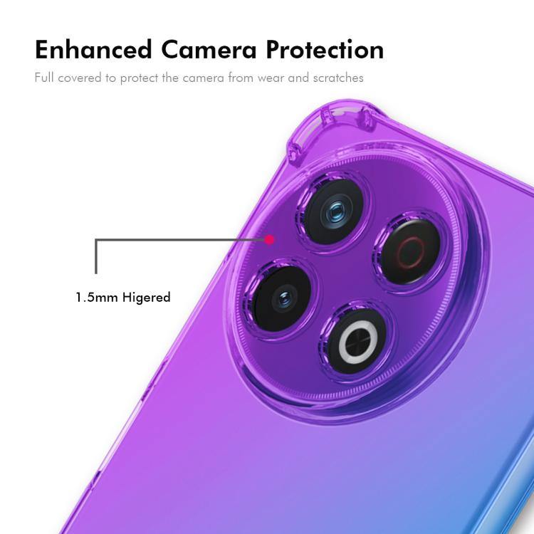 ENKAY Hat-Prince Gradient Airbag TPU Phone Case, For Tecno Spark 30 Pro 4G, For Tecno Spark 30 4G, For Tecno Spark 30C 4G, For Tecno Camon 30 Premier 5G, For Tecno Pova 6 5G, For Tecno Camon 30 4G, For Tecno Spark 20 Pro+ 4G, For Tecno Pova 5 4G       ...