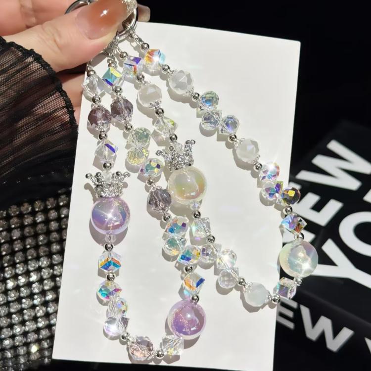 Crown Heidi Bead Phone Chain
