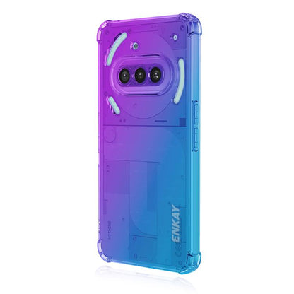 ENKAY Hat-Prince Gradient Airbag TPU Phone Case, For Nothing Phone 4a Pro, For Nothing Phone 4a, For Nothing Phone 3, For Nothing Phone 3a, For Nothing Phone 3a Pro