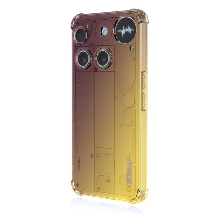 ENKAY Hat-Prince Gradient Airbag TPU Phone Case, For Nothing Phone 4a Pro, For Nothing Phone 4a, For Nothing Phone 3, For Nothing Phone 3a, For Nothing Phone 3a Pro