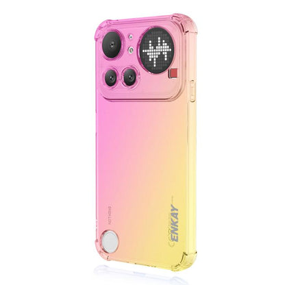 ENKAY Hat-Prince Gradient Airbag TPU Phone Case, For Nothing Phone 4a Pro, For Nothing Phone 4a, For Nothing Phone 3, For Nothing Phone 3a, For Nothing Phone 3a Pro
