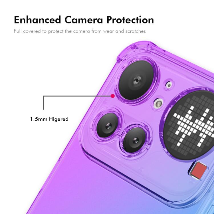 ENKAY Hat-Prince Gradient Airbag TPU Phone Case, For Nothing Phone 4a Pro, For Nothing Phone 4a, For Nothing Phone 3, For Nothing Phone 3a, For Nothing Phone 3a Pro