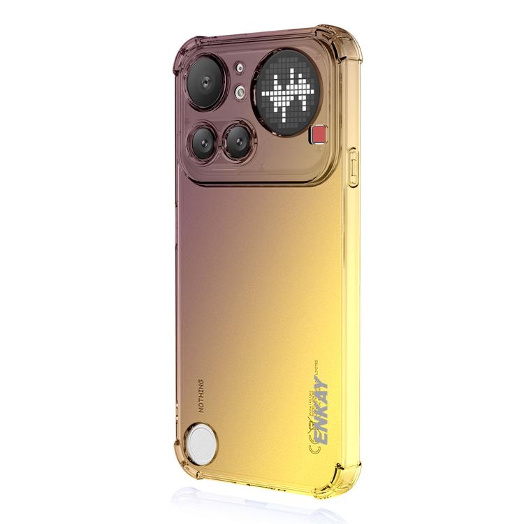 ENKAY Hat-Prince Gradient Airbag TPU Phone Case, For Nothing Phone 4a Pro, For Nothing Phone 4a, For Nothing Phone 3, For Nothing Phone 3a, For Nothing Phone 3a Pro