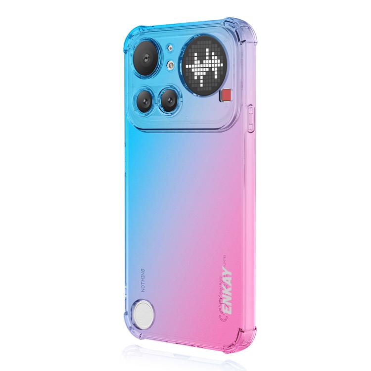 ENKAY Hat-Prince Gradient Airbag TPU Phone Case, For Nothing Phone 4a Pro, For Nothing Phone 4a, For Nothing Phone 3, For Nothing Phone 3a, For Nothing Phone 3a Pro