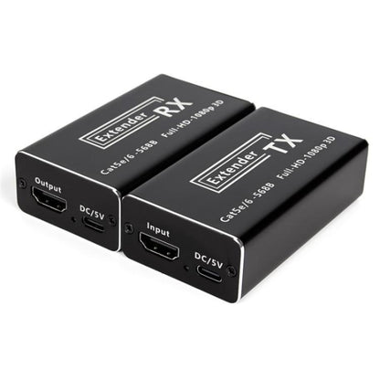 D1-1 / D2-1 Network Cable HD Video Signal Transmitter 50m Extender HDMI to RJ45 Extender, US Plug, EU Plug