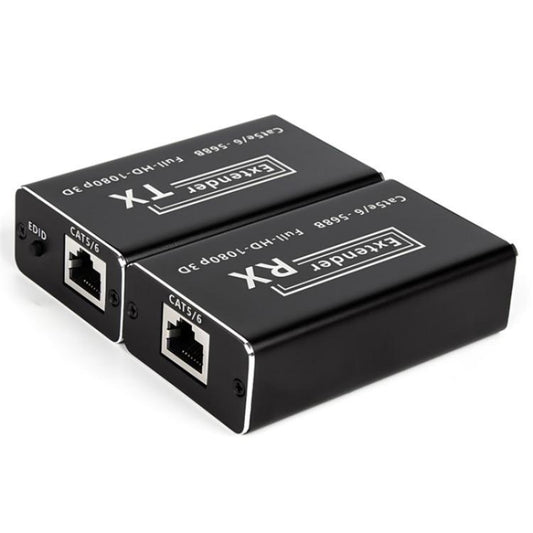 D1-1 / D2-1 Network Cable HD Video Signal Transmitter 50m Extender HDMI to RJ45 Extender, US Plug, EU Plug